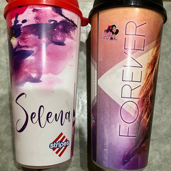 Selena fiesta del flor Cups thermos drinking containers music - Picture 2 of 2